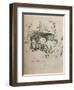 The Smiths Yard, 1895-James Abbott McNeill Whistler-Framed Giclee Print