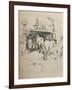 The Smiths Yard, 1895-James Abbott McNeill Whistler-Framed Giclee Print