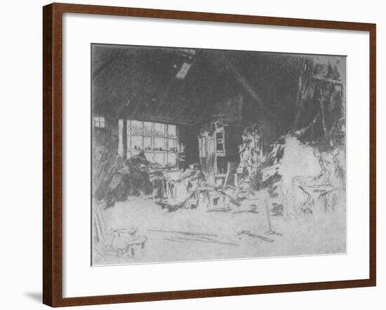 'The Smithy', 1880, (1904)-James Abbott McNeill Whistler-Framed Giclee Print