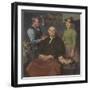 The Smithy, C.1910 (Oil on Canvas)-Julius Gari Melchers-Framed Giclee Print