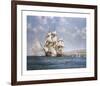 The Smoke of Battle-Montague Dawson-Framed Premium Giclee Print