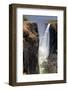 The Smoke That Thunders, Victoria Falls, Zimbabwe-Kymri Wilt-Framed Photographic Print