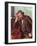 The Smoker, 1891-92-Paul Cézanne-Framed Giclee Print