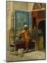 The Smoker; Le Fumeur-Ludwig Deutsch-Mounted Giclee Print