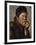 The Smoker-Vasilii Ivanovich Surikov-Framed Giclee Print