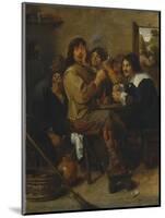 The Smokers, c.1636-Adriaen Brouwer-Mounted Giclee Print