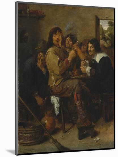 The Smokers, c.1636-Adriaen Brouwer-Mounted Giclee Print