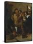 The Smokers, c.1636-Adriaen Brouwer-Framed Stretched Canvas