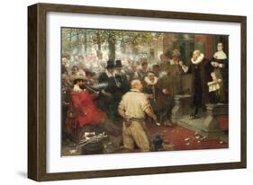 The Smokers' Rebellion (The Edict of William the Testy)-George Henry Boughton-Framed Giclee Print