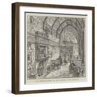 The Smoking-Room of the Oxford Union Society-Frank Watkins-Framed Giclee Print