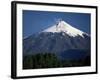 The Smoking Volcan Villarrica, 2847M, Lake District, Chile, South America-Robert Francis-Framed Photographic Print