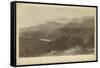 The Smoky Mountains-R. Hinshelwood-Framed Stretched Canvas