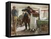 The Smugglers' News-Edgar Bundy-Framed Stretched Canvas