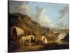 The Smugglers-George Morland-Stretched Canvas