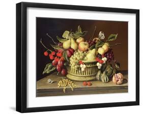 The Snail and the Pomegranate-Brian Irving-Framed Giclee Print