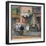 The Snail Seller-Eugene Galien-Laloue-Framed Premium Giclee Print