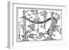 The Snake and the Frog, 1898-Kawanabe Kyosai-Framed Giclee Print