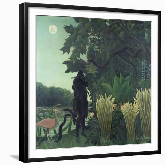 The Snake Charmer, 1907 (La Charmeuse Des Serpents)-Henri Rousseau-Framed Giclee Print