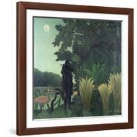 The Snake Charmer, 1907 (La Charmeuse Des Serpents)-Henri Rousseau-Framed Giclee Print