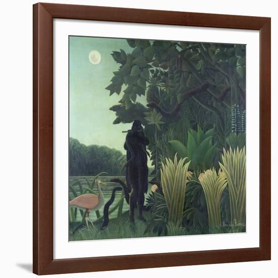 The Snake Charmer, 1907 (La Charmeuse Des Serpents)-Henri Rousseau-Framed Giclee Print