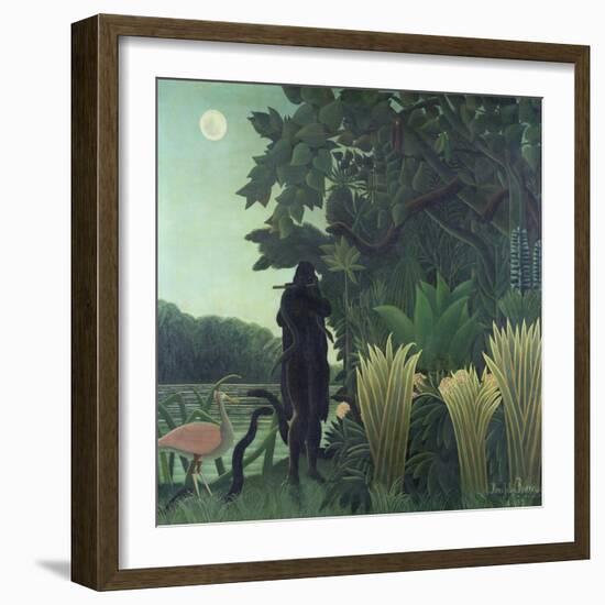 The Snake Charmer, 1907 (La Charmeuse Des Serpents)-Henri Rousseau-Framed Giclee Print