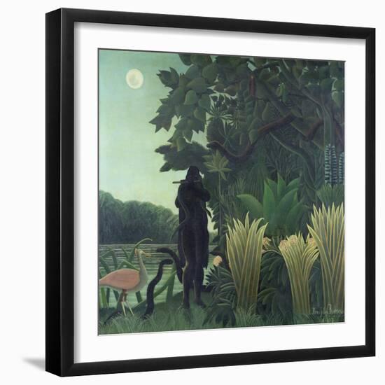 The Snake Charmer, 1907 (La Charmeuse Des Serpents)-Henri Rousseau-Framed Giclee Print