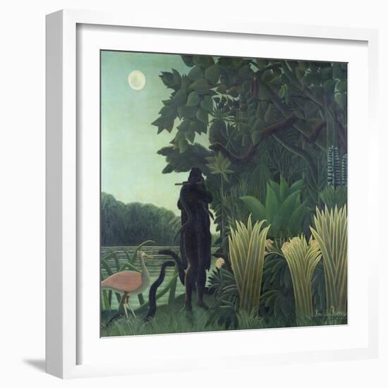 The Snake Charmer, 1907 (La Charmeuse Des Serpents)-Henri Rousseau-Framed Giclee Print