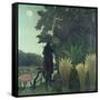 The Snake Charmer, 1907 (La Charmeuse Des Serpents)-Henri Rousseau-Framed Stretched Canvas