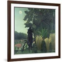 The Snake Charmer, 1907 (La Charmeuse Des Serpents)-Henri Rousseau-Framed Giclee Print