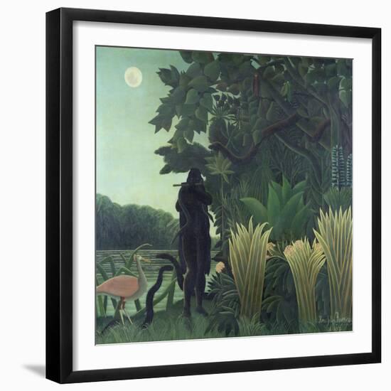 The Snake Charmer, 1907 (La Charmeuse Des Serpents)-Henri Rousseau-Framed Giclee Print