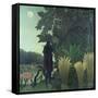 The Snake Charmer, 1907 (La Charmeuse Des Serpents)-Henri Rousseau-Framed Stretched Canvas