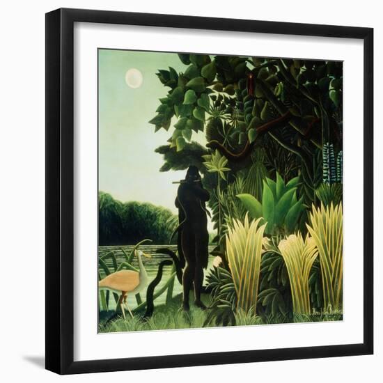 The Snake Charmer-Henri Rousseau-Framed Giclee Print