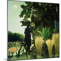 The Snake Charmer-Henri Rousseau-Mounted Giclee Print