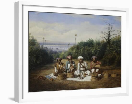 The Snake Charmers-Alexander Svoboda-Framed Giclee Print