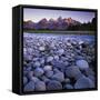 The Snake River, Teton National Park, Teton Range, Wyoming, USA-Charles Gurche-Framed Stretched Canvas