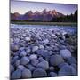 The Snake River, Teton National Park, Teton Range, Wyoming, USA-Charles Gurche-Mounted Photographic Print