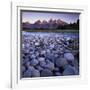 The Snake River, Teton National Park, Teton Range, Wyoming, USA-Charles Gurche-Framed Photographic Print