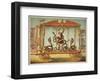 The Snake Wagon-Vintage Reproduction-Framed Art Print