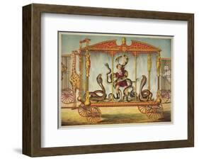 The Snake Wagon-Vintage Reproduction-Framed Art Print