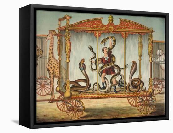 The Snake Wagon-null-Framed Stretched Canvas