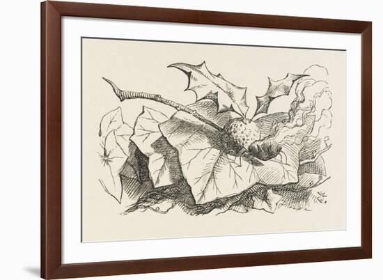 The Snap-Dragon-Fly-John Tenniel-Framed Premium Giclee Print