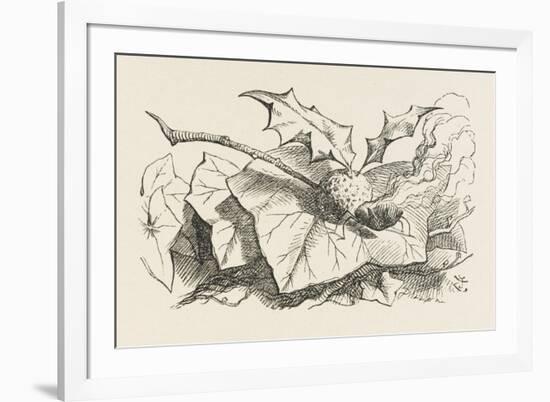 The Snap-Dragon-Fly-John Tenniel-Framed Art Print