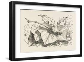 The Snap-Dragon-Fly-John Tenniel-Framed Art Print