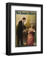 The Snare Of Society - 1911-null-Framed Giclee Print