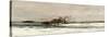 The Snow, 1873-Charles-Francois Daubigny-Stretched Canvas