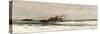 The Snow, 1873-Charles-Francois Daubigny-Stretched Canvas