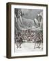 The Snow Ballet, from 'La Voyage Dans La Lune' by Jacques Offenbach, 1892-Henri Meyer-Framed Giclee Print