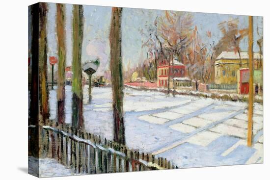 The Snow, Bois, 1886-Paul Signac-Stretched Canvas