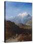 The Snow Capped Atlas Mountains of the Grand Kabylie, Algeria-Paul H. Ellis-Stretched Canvas