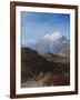 The Snow Capped Atlas Mountains of the Grand Kabylie, Algeria-Paul H. Ellis-Framed Giclee Print